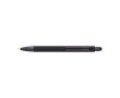 Stylo de luxe avec finition mate, détails brillants et encre bleue couleur noir
