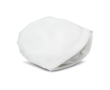 Disque souple et pliable en nylon dans un étui assorti couleur blanc