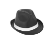 Chapeau en plastique de différentes couleurs, ruban non inclus couleur noir