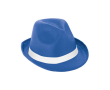 Chapeau en plastique de différentes couleurs, ruban non inclus couleur bleu roi