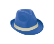 Chapeau en PP de différentes couleurs, ruban non inclus couleur bleu roi