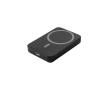 Powerbank magnétique en ABS pour fixer au téléphone 5 000 mAh couleur noir