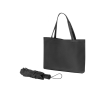Parapluie pliable en polyester recyclé 190T automatique Ø97 cm couleur noir