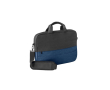 Mallette pour PC en polyester recyclé avec sangle pour trolley 15\" couleur bleu