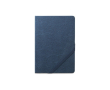 Carnet couverture rigide en papier kraft et coins arrondis format A5 couleur bleu