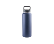 Gourde en acier inoxydable recyclé à 90 % avec double paroi 1,2 L couleur bleu marine