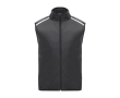 Gilet de course coupe-vent et respirant unisexe 70 g/m² Roly couleur noir