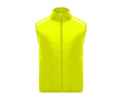 Gilet de course coupe-vent et respirant unisexe 70 g/m² Roly couleur jaune fluorescent