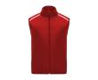 Gilet de course coupe-vent et respirant unisexe 70 g/m² Roly couleur rouge