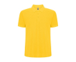 Polo homme en coton et polyester piqué 190 g/m2 Roly couleur jaune