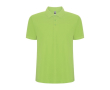 Polo homme en coton et polyester piqué 190 g/m2 Roly couleur vert lime