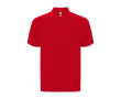 Polo unisexe en coton et polyester piqué avec poche 190 g/m² Roly couleur rouge