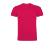 T-shirt à manches courtes en coton pour homme 165 g/m² Roly couleur fuchsia