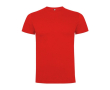 T-shirt à manches courtes en coton pour homme 165 g/m² Roly couleur rouge