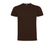 T-shirt à manches courtes en coton pour homme 165 g/m² Roly couleur marron foncé