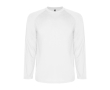 T-shirt de sport à manches longues pour homme 150 g/m² Roly couleur blanc