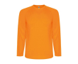 T-shirt de sport à manches longues pour homme 150 g/m² Roly couleur orange fluorescent