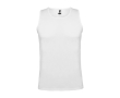Gilet de sport technique pour homme en polyester 140 g/m² Roly couleur blanc