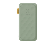 Batterie externe avec design en relief et charge rapide 10 000 mAh couleur vert pistache