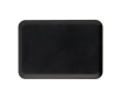 Batterie externe en plastique recyclé fine et élégante 5 000 mAh couleur noir