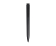 Stylo en plastique recyclé et pointe en acier inoxydable encre noire couleur noir
