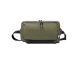 Sac bandoulière en polyester recyclé certifié GRS avec compartiments couleur vert