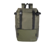 Sac à dos en polyester recyclé 900D de grande capacité avec sangles couleur vert