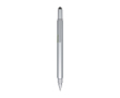 Stylo multifonction en aluminium recyclé argenté encre noire couleur argenté