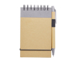 Bloc-notes en papier recyclé avec anneaux A7 feuilles lignées couleur lilas