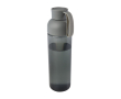 Bouteille en plastique recyclé avec poignée en silicone 600 ml couleur gris