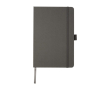 Carnet recyclé d'entreprise A5 avec pages lignées Marksman® Honhua couleur gris taupe