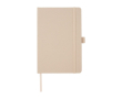 Carnet recyclé d'entreprise A5 avec pages lignées Marksman® Honhua couleur ivoire