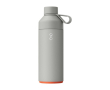 Bouteille thermos en acier et plastique recyclé Ocean Bottle 1L couleur gris