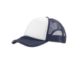 Casquette de style camionneur en polyester avec maille 100 g/m² Town couleur blanc