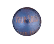 Chocolat au lait fourré aux noisettes et emballage métallisé 12g couleur bleu