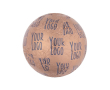 Chocolat en forme de boule avec emballage individuel avec logo 30g couleur bronze