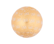 Chocolat en forme de boule avec emballage individuel avec logo 30g couleur doré