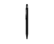 Stylo tactile en alu recyclé avec finition caoutchouc, encre bleue couleur noir