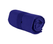 Serviette absorbante en microfibre RPET avec élastique assorti couleur bleu