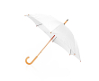 Parapluie automatique fabriqué en polyester 190T Ø105 Basic couleur blanc