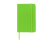 Carnets de poche en couleur vive A6, pages lignées Notes couleur vert lime
