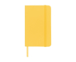 Carnets de poche en couleur vive A6, pages lignées Notes couleur jaune