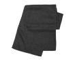 Echarpe en laine polaire couleur noir