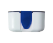 Boîte à lunch avec diviseur et support couleur bleu roi
