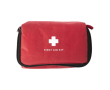 Kit de premiers soins en polyester couleur rouge