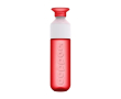 Gourde Dopper réutilisable personnalisée couleur rouge