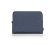 Housse en RPET pour ordinateur avec intérieur entièrement rembourré couleur bleu marine