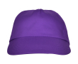 Casquette à 5 panneaux avec bande anti-transpiration 165 g/m² couleur mauve