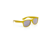 Lunettes de soleil pour enfant en différents coloris avec verres noirs couleur jaune
