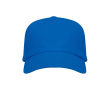 Casquette en coton avec velcro ajustable et œillets de ventilation couleur bleu roi